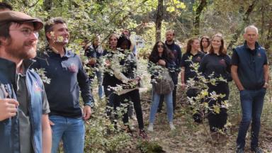 Tournée "futaie irrégulière" et "futaie régulière" - Photo Camille Loudun © CNPF