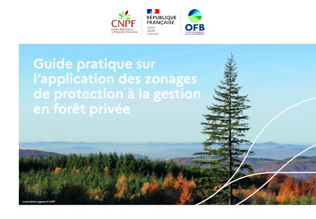 Couverture Guide règlementation zonages OFB - CNPF 