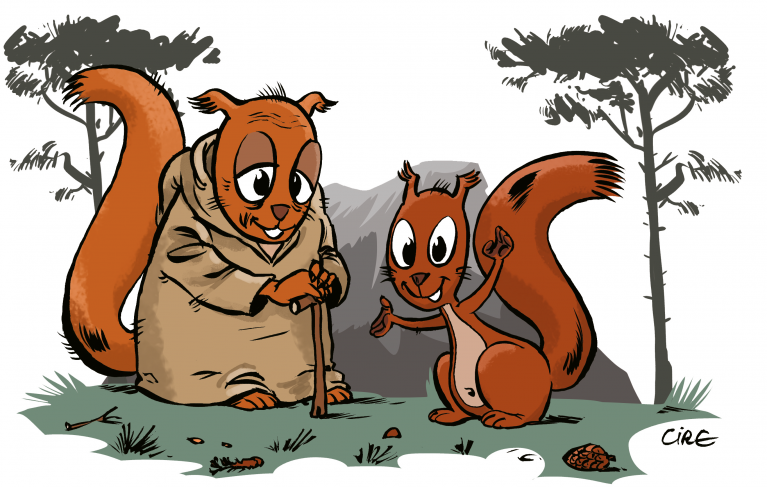 Squirou et son grand-père