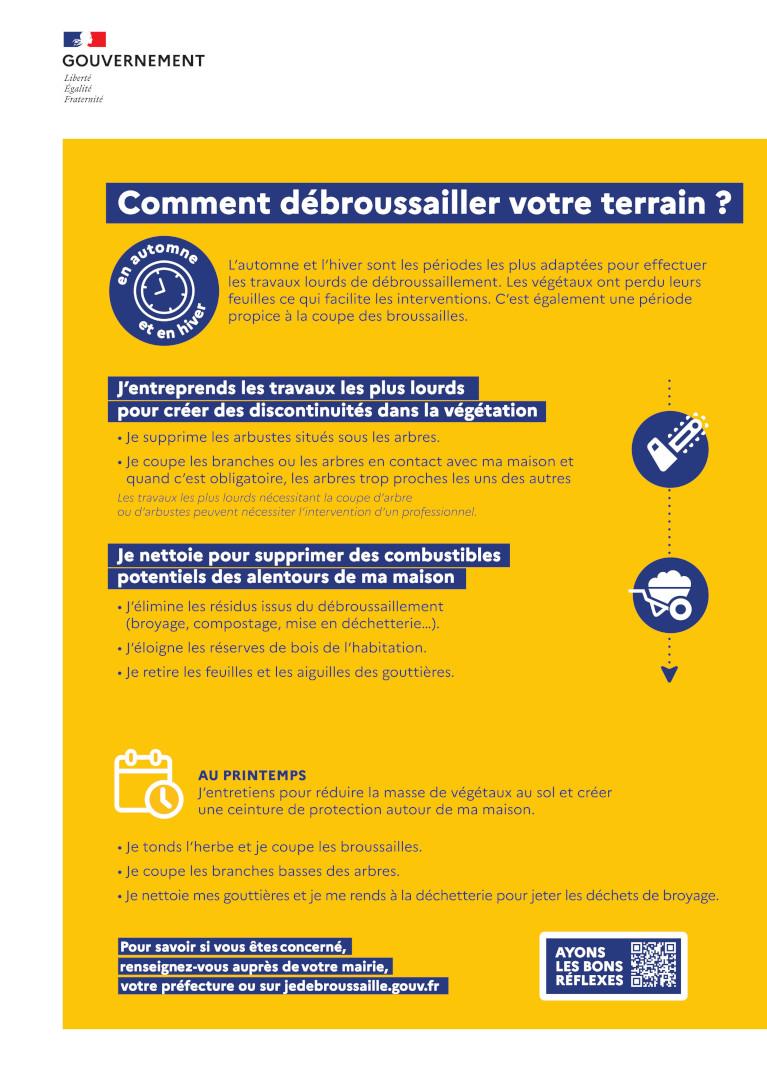 Comment débroussailler son terrain ? Les obligations légales de débroussaillement - OLD